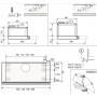 Вытяжка телескопическая Zigmund & Shtain K 009.6 W белый