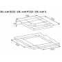 Газовая варочная панель Weissgauff  HG 640 BEH
