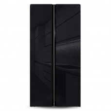 Холодильник Side by Side Ginzzu NFK-462 черный