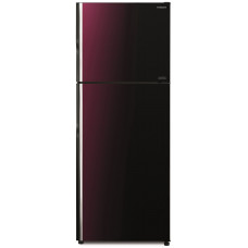 Холодильник с морозильником Hitachi R-VG 472 PU8 XRZ красный