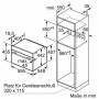 Электрический духовой шкаф Bosch CSG 656 BS1, встраиваемый