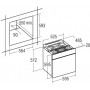 Электрический духовой шкаф Cata CDP 780 AS WH, встраиваемый
