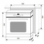 Электрический духовой шкаф Lex EDP 093 IX, встраиваемый