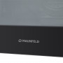 Электрический духовой шкаф MAUNFELD MEOF 676 S1 нержавеющая сталь\черное стекло, встраиваемый