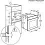 Электрический духовой шкаф Electrolux EZB 55420 AW, белый, встраиваемый