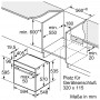 Встраиваемый духовой шкаф с функцией добавления пара BOSCH HRG4785B6