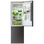 Холодильник с морозильником Sharp SJB350XSIX серый