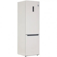 Холодильник с морозильником LG GA-B509MEQM бежевый