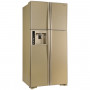 Холодильник Side by Side Hitachi R-W 662 PU3 GBE бежевое стекло