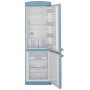 Холодильник Schaub Lorenz SLUS 335 U2 небесно-голубой, двухкамерный