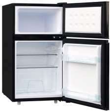 Холодильник TESLER RCT-100 black, двухкамерный