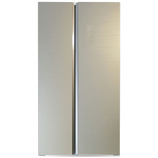 Холодильник Side by Side Ginzzu NFK-605 шампань