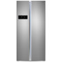 Холодильник Side by Side Ginzzu NFK-465 стальной