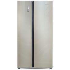 Холодильник Side by Side Ginzzu NFK-530 шампань