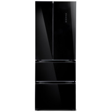 Многокамерный холодильник TESLER RFD-360 I BLACK GLASS