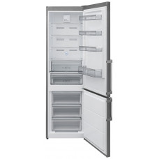 Холодильник Jacky`s JR FI 2000 нержавеющая сталь, двухкамерный