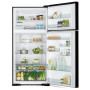 Холодильник Hitachi R-VG 662 PU7 GPW белое стекло, двухкамерный