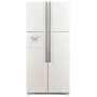 Холодильник Side by Side Hitachi R-W 662 PU7 GPW белое стекло
