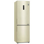 Холодильник LG GA-B 459 CESL Бежевый, двухкамерный