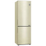 Холодильник LG GA-B 459 CECL Бежевый, двухкамерный