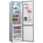 Двухкамерный холодильник NordFrost NRB 154 NF 332 серебристый