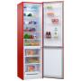Двухкамерный холодильник NordFrost NRB 154 NF 832 красный
