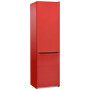 Двухкамерный холодильник NordFrost NRB 154 832 красный