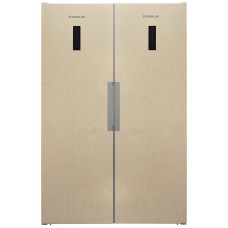 Холодильник Side by Side Scandilux SBS 711 EZ 12 B (FN 711 E12 B + R 711 EZ 12 B)