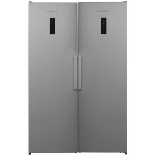 Холодильник Side by Side Scandilux SBS 711 EZ 12 X (FN 711 E12 X + R 711 EZ 12 X)