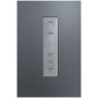 Двухкамерный холодильник Hyundai CC4553F черная сталь