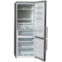 Двухкамерный холодильник Hyundai CC4553F нержавеющая сталь