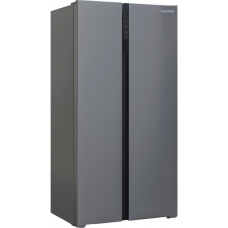 Холодильник Shivaki SBS-572DNFX серый