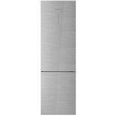 Холодильник Daewoo RNV 3610 GCHS серебристое стекло, двухкамерный