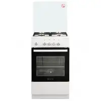 Газовая плита De Luxe 5040.32Г (КР) ЧР белый