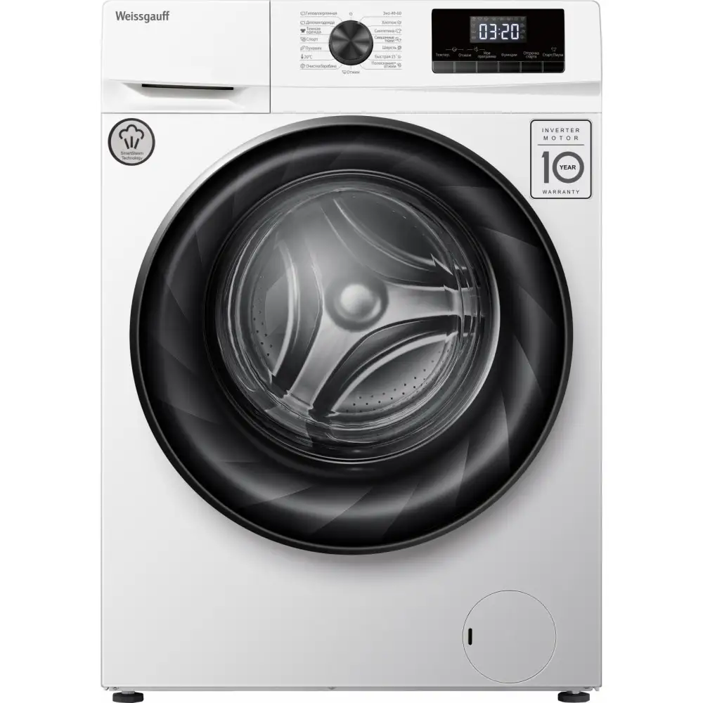 Стиральная машина Weissgauff WM 4657 Inverter Steam - купить Стиральные машины в