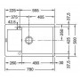 Кухонная мойка Franke Maris MRG 611D (сахара),114.0369.152