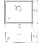 Кухонная мойка Omoikiri Tadzava 54-U-IN нерж.сталь/нержавеющая сталь (4993512)