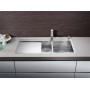 Кухонная мойка BLANCO CLARON 6S-IF/А (чаша справа) нерж. сталь зеркальная полировка 521645