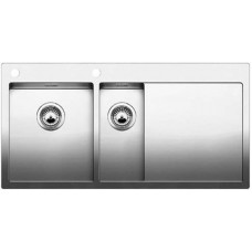Кухонная мойка BLANCO CLARON 6S-IF/А (чаша слева) нерж. сталь зеркальная полировка 521646