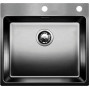 Кухонная мойка BLANCO ANDANO 500-IF-A нерж. сталь зеркальная полировка с клапаном-автоматом 522994