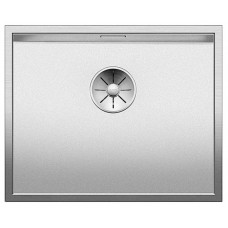 Кухонная мойка BLANCO ZEROX 500-U нерж.сталь Durinox с отв. арм. InFino без клапана авт 521559