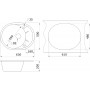 Кухонная мойка Granula 6301 классик