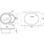 Кухонная мойка Granula 6502 классик