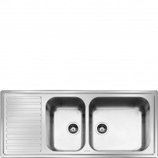 Кухонная мойка Smeg LG116S-2