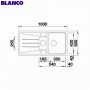 Кухонная мойка BLANCO SONA 6S SILGRANIT серый беж