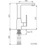 Кухонный смеситель Zigmund & Shtain ZS 0700 речной песок