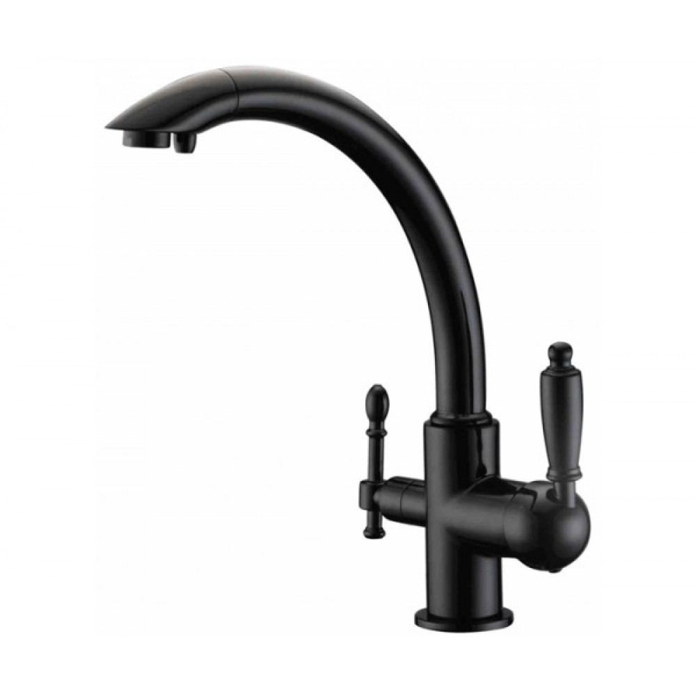 Кухонный смеситель Zorg ZR 314 YF-33 black