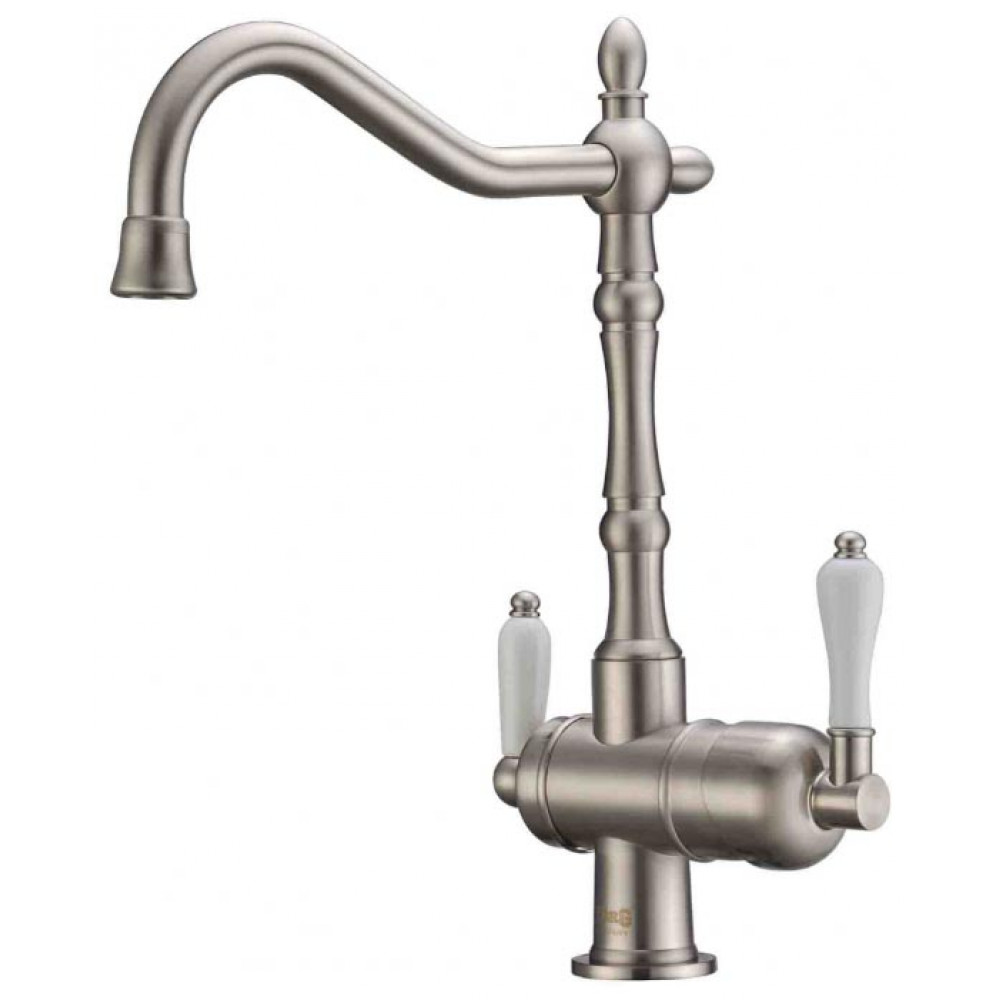 Кухонный смеситель Zorg ZR 326 YF nickel