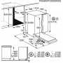 Встраиваемая посудомоечная машина Electrolux ESL 98345 RO