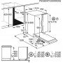 Встраиваемая посудомоечная машина Electrolux ESL 97345 RO